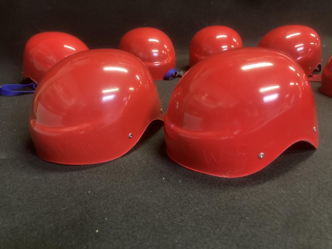 Casque Kayak polo Carbone Rouge