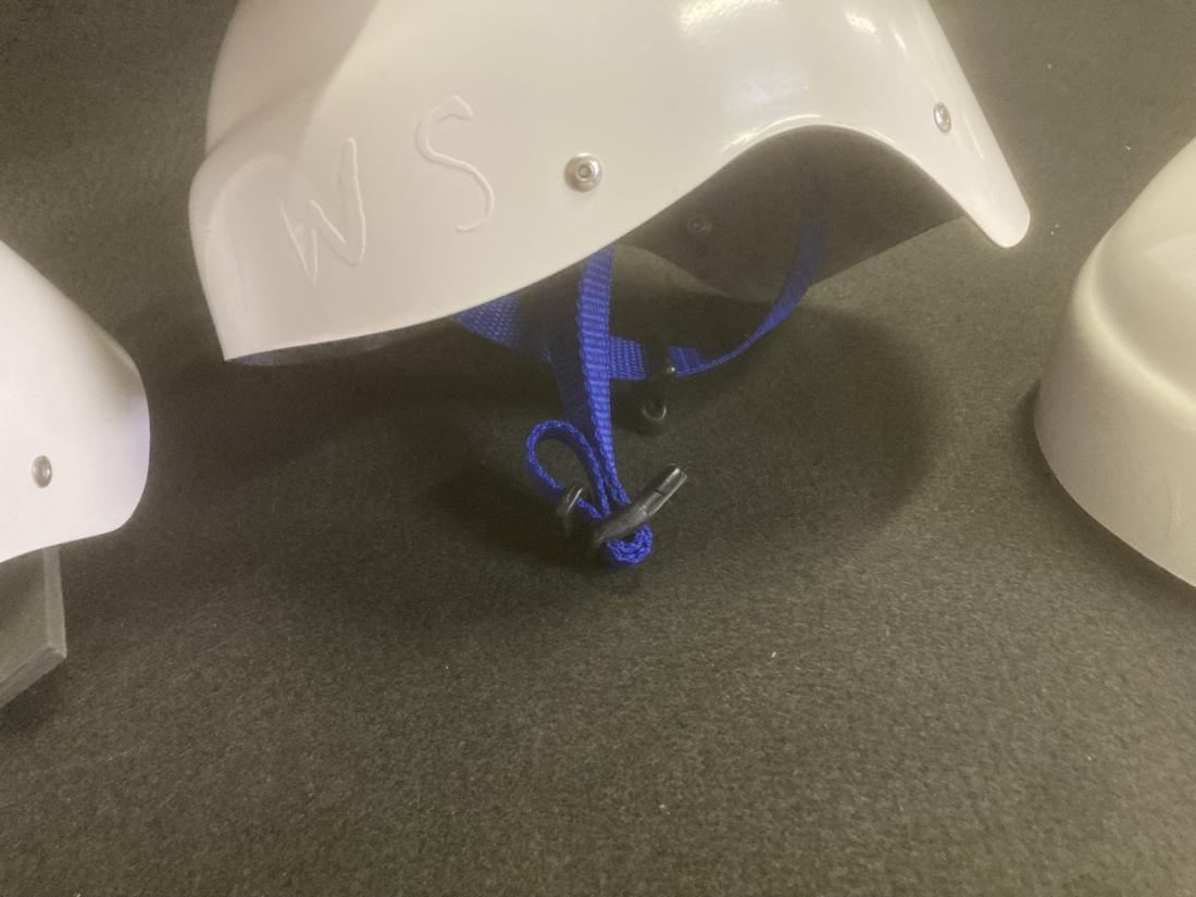 Casque Kayak polo Carbone blanc