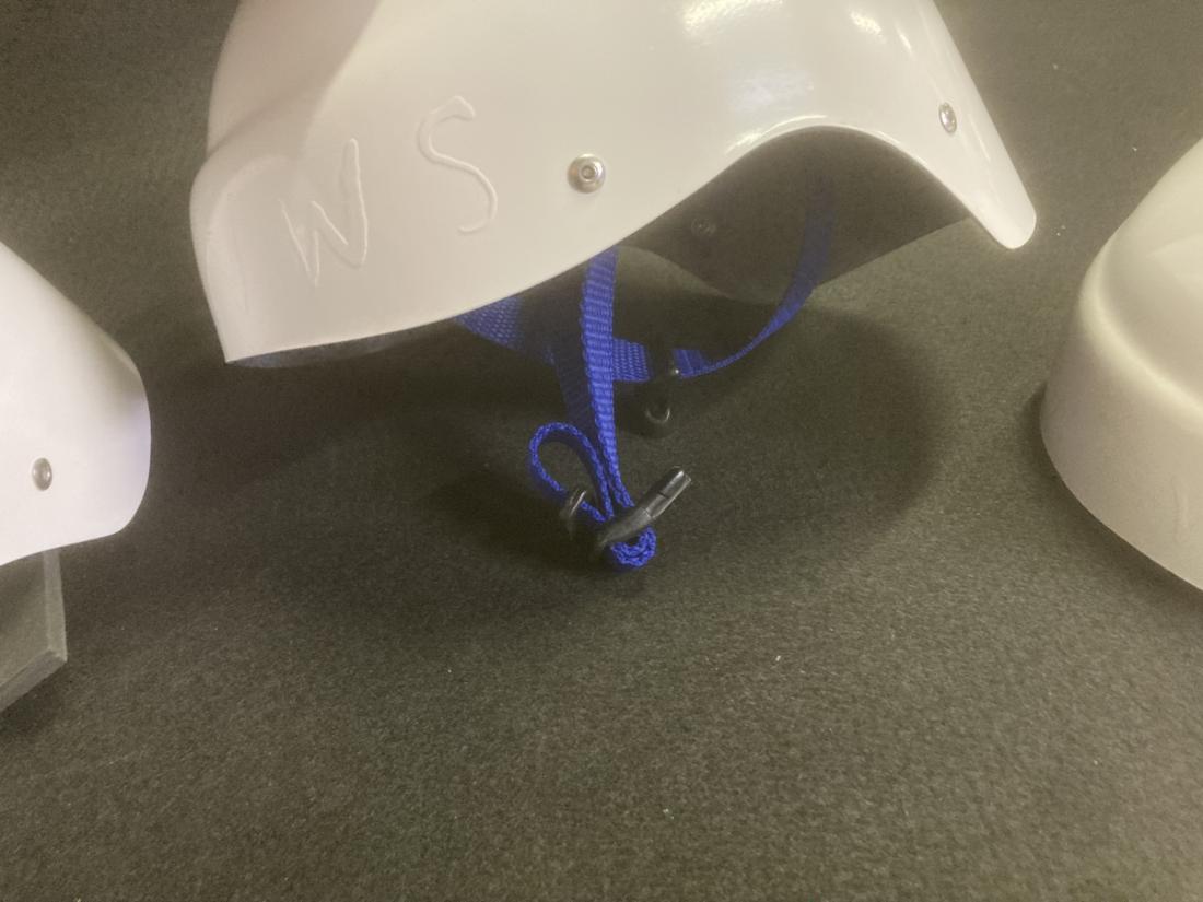 Casque Kayak polo Carbone blanc