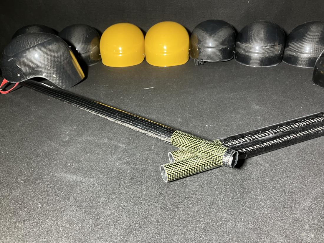 Manche carbone Hard kayak polo