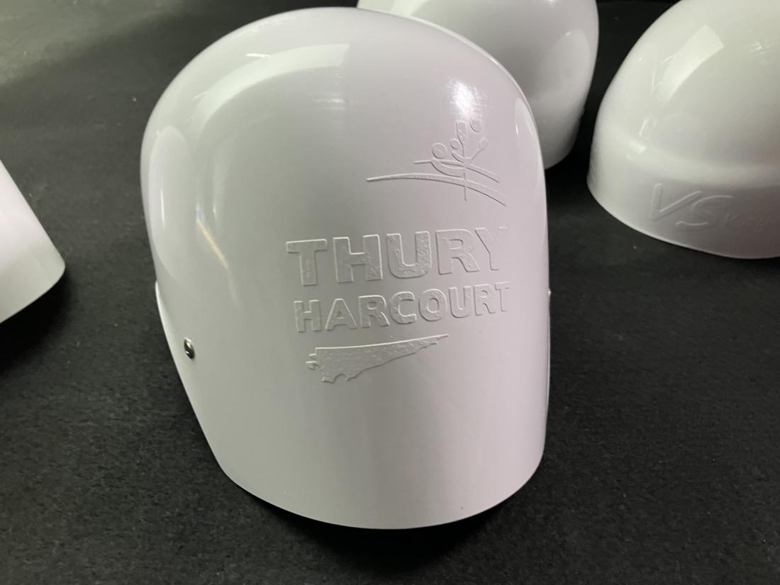 Casque Kayak polo Carbone Blanc